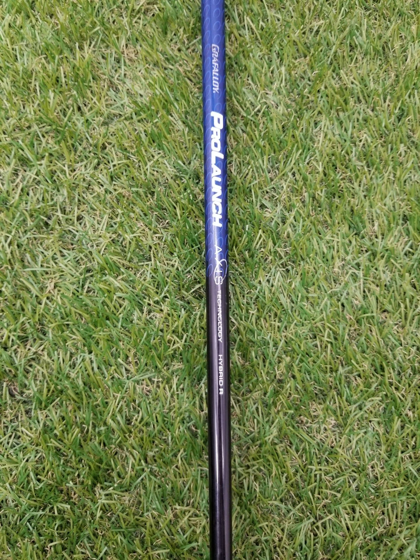 2010 ADAMS IDEA A7 OS MAX 5 IRON REGULAR GRAFALLOY PROLAUNCH BLUE 39.25" GOOD