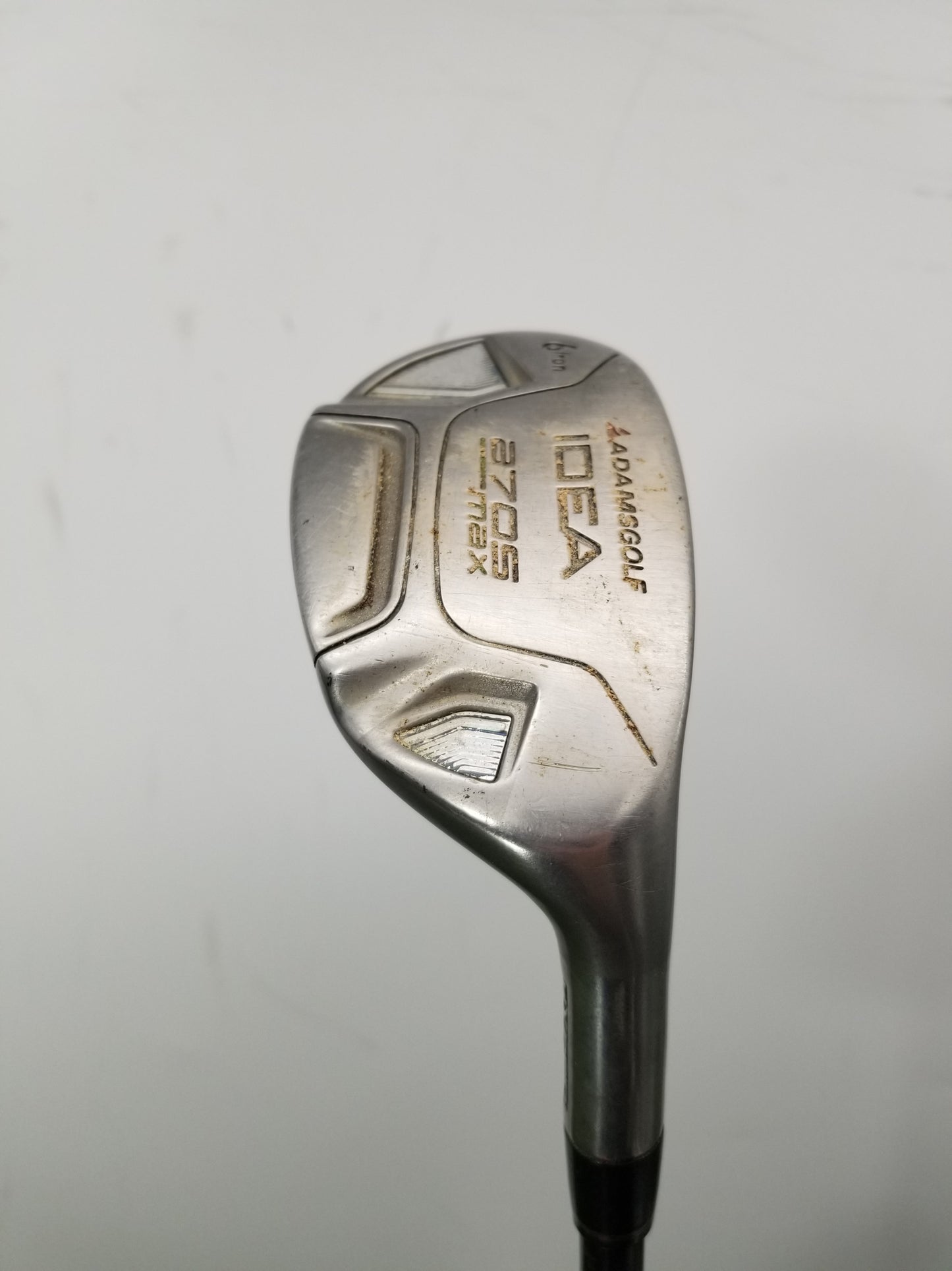 2010 ADAMS IDEA A7 OS MAX 6 IRON REGULAR GRAFALLOY PROLAUNCH BLUE 38.5" FAIR