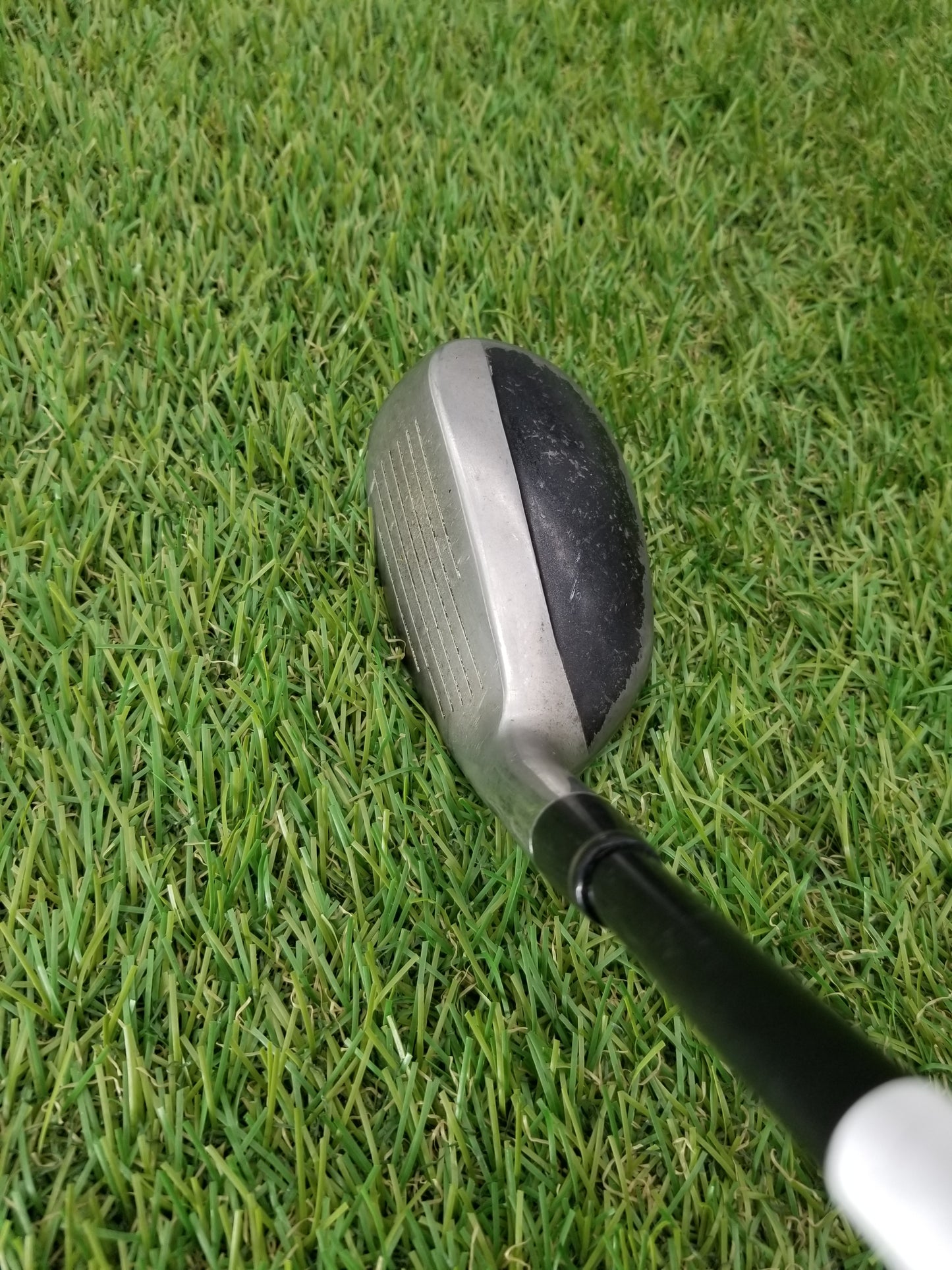 2010 ADAMS IDEA A7 OS MAX 6 IRON REGULAR GRAFALLOY PROLAUNCH BLUE 38.5" FAIR