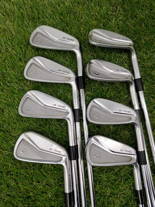 2021 TAYLORMADE P7MC IRON SET 3I-PW REGULAR DYNAMIC GOLD 95 GOOD