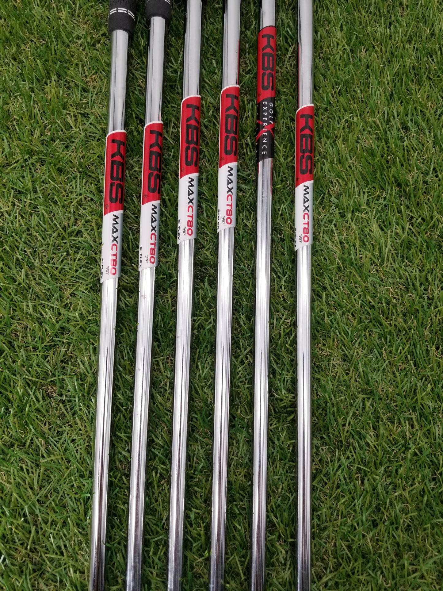 2021 CALLAWAY BIG BERTHA B21 IRON SET 5-SW (NO PW) STIFF KBS MAXC CT80 GOOD