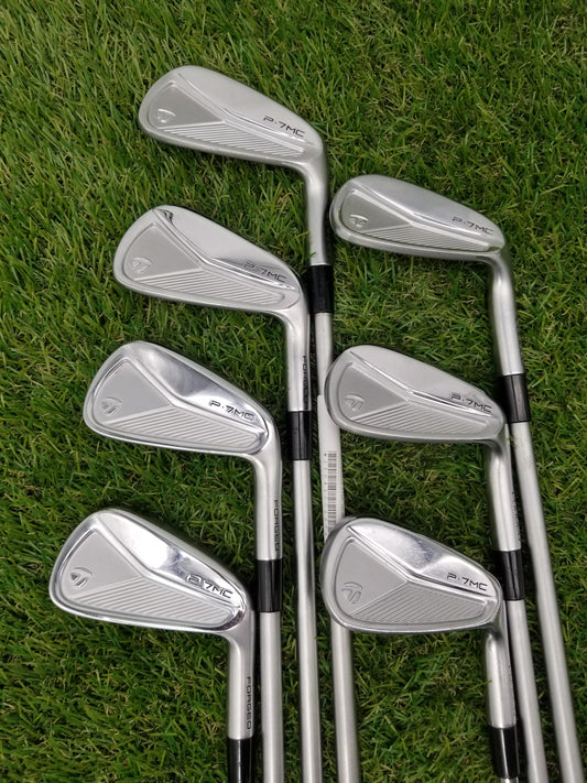 2023 TAYLORMADE P7MC IRON SET 4I-PW XSTIFF KBS TOUR C-TAPER 130 VERYGOOD