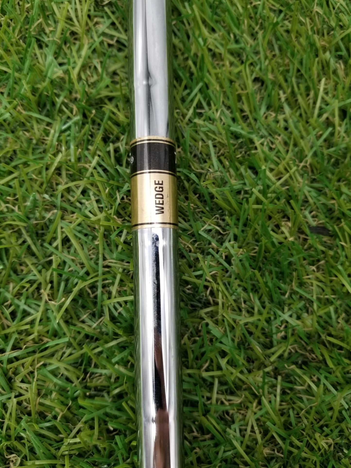 2010 MIZUNO MP T10 BLACK SATIN WEDGE 58*/10 WEDGEFLEX DYNGOLD 35.25" VERYGOOD