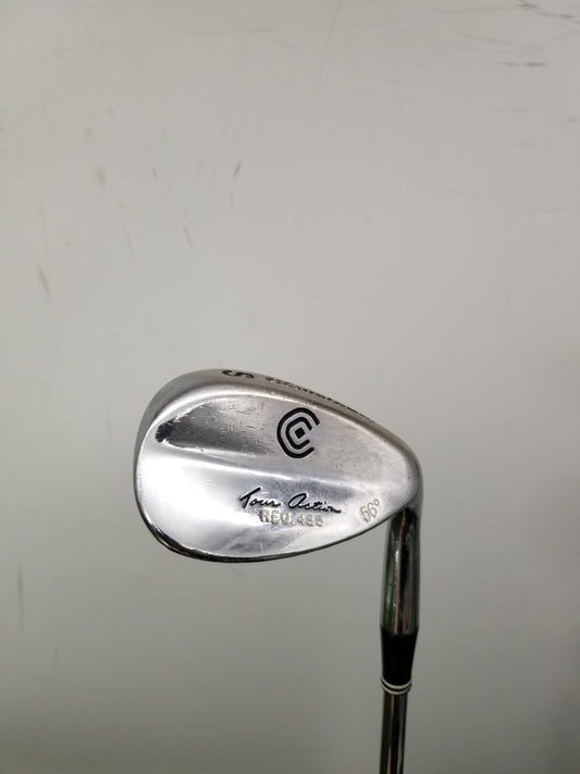 CLEVELAND 485 CHROME SAND WEDGE 56* WEDGE FLEX CLEVELAND HET 35" GOOD