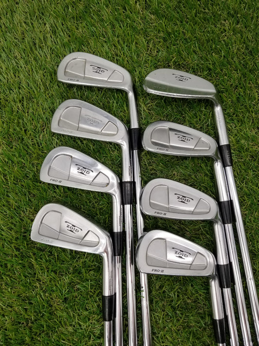 MIZUNO TZOID PRO II FORGED IRON SET 3I-PW STIFF DYNAMIC GOLD SENSICORE FAIR