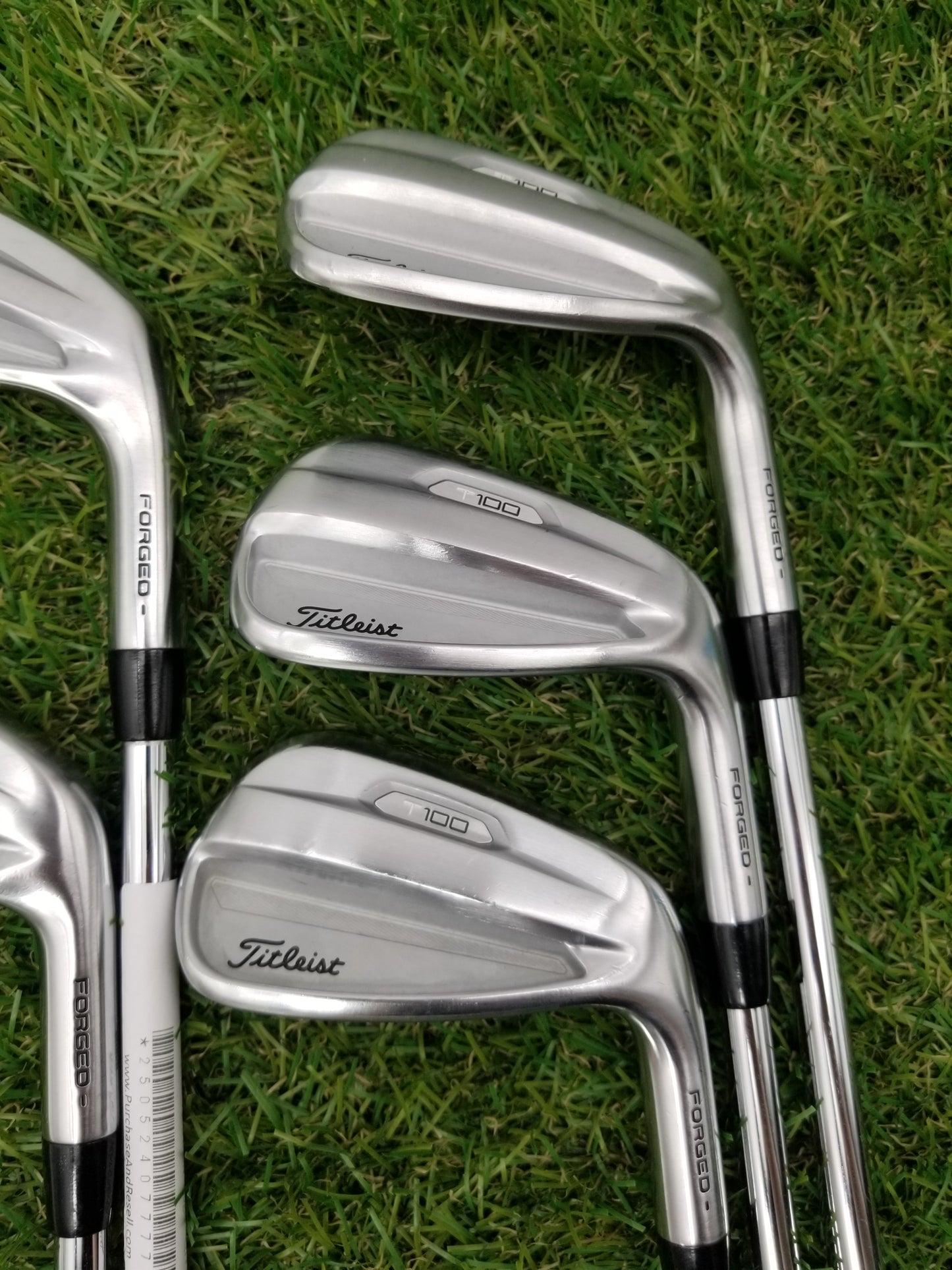 2021 TITLEIST T100 IRON SET 6I-PW XSTIFF PROJECT X RIFLE PRECISION VERYGOOD