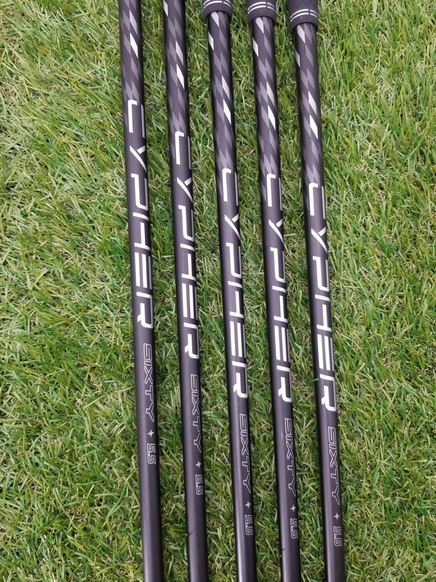 2024 CALLAWAY PARADYM AI SMOKE HL IRON SET 7I-PW,GW REG PROJX CYPHER 60 GOOD