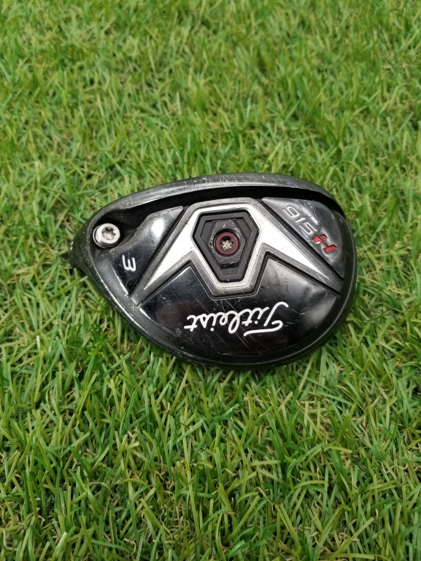 LEFTY 2014 TITLEIST 915H 3 HYBRID 21* CLUBHEAD ONLY FAIR