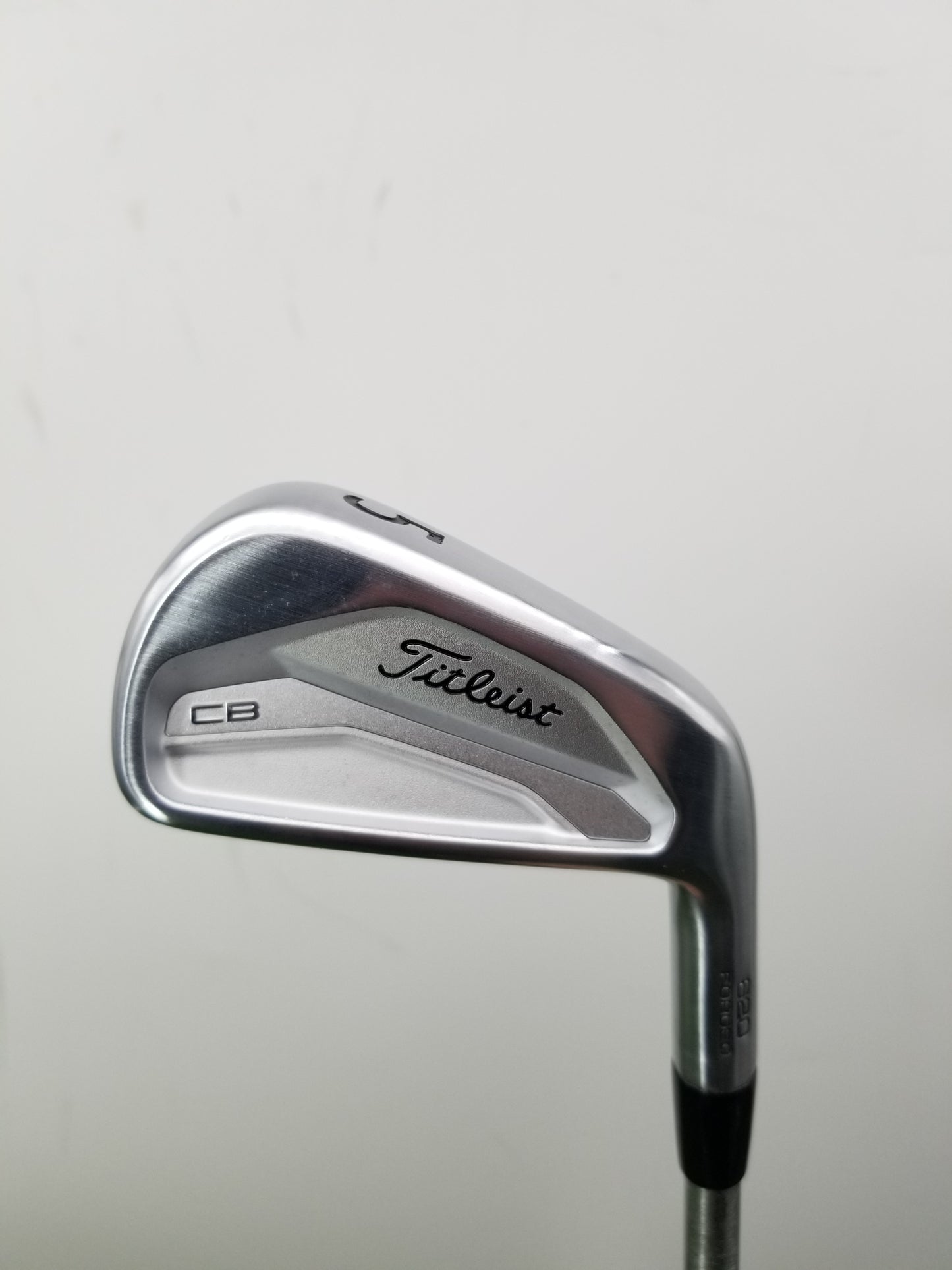 2019 TITLEIST 620 CB 5 IRON XSTIFF KBS TOUR C-TAPER 130 38.25" DEMO