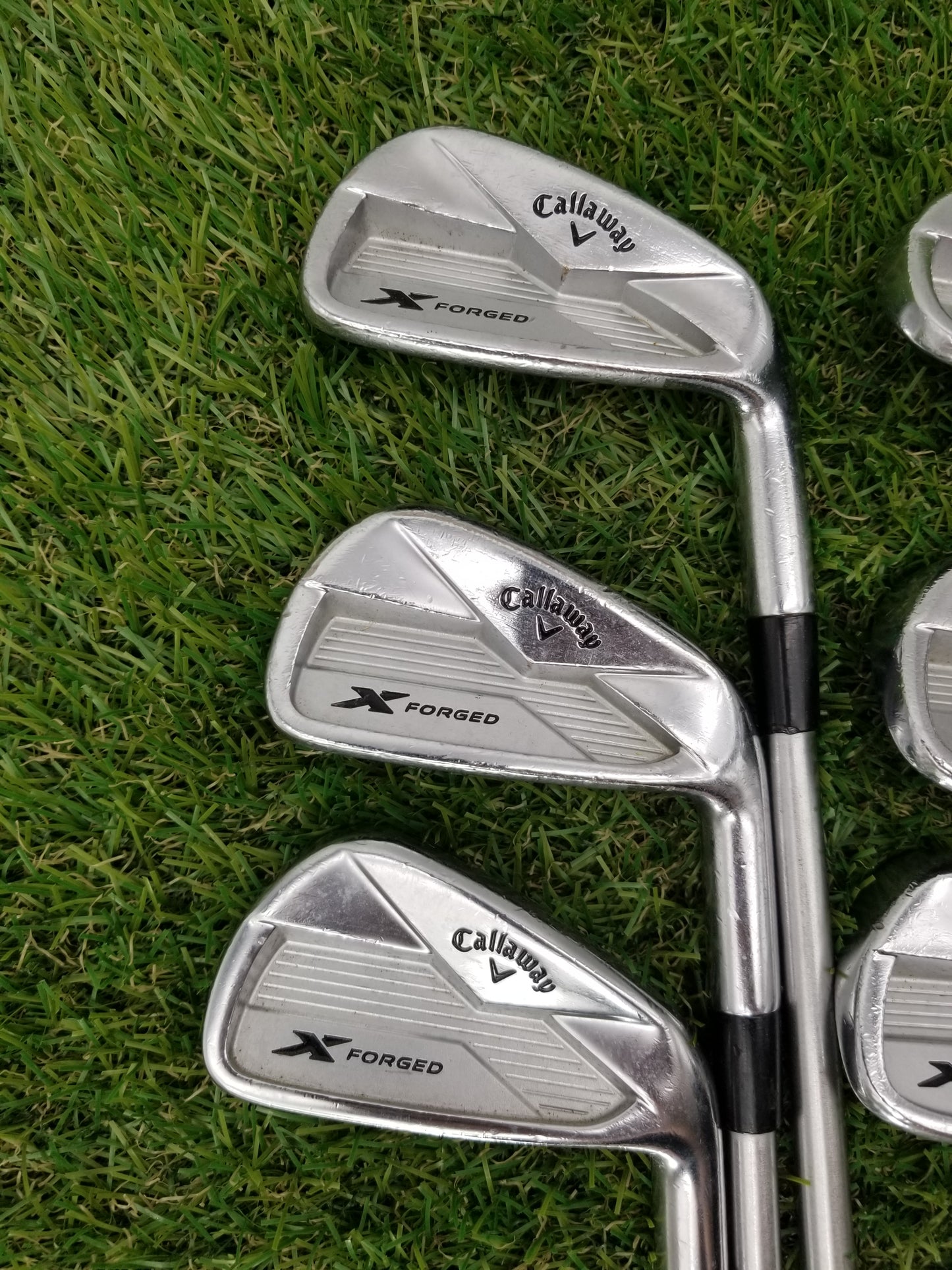 2018 CALLAWAY X FORGED IRON SET 5I-PW STIFF KBS TOUR C-TAPER LITE 110 FAIR