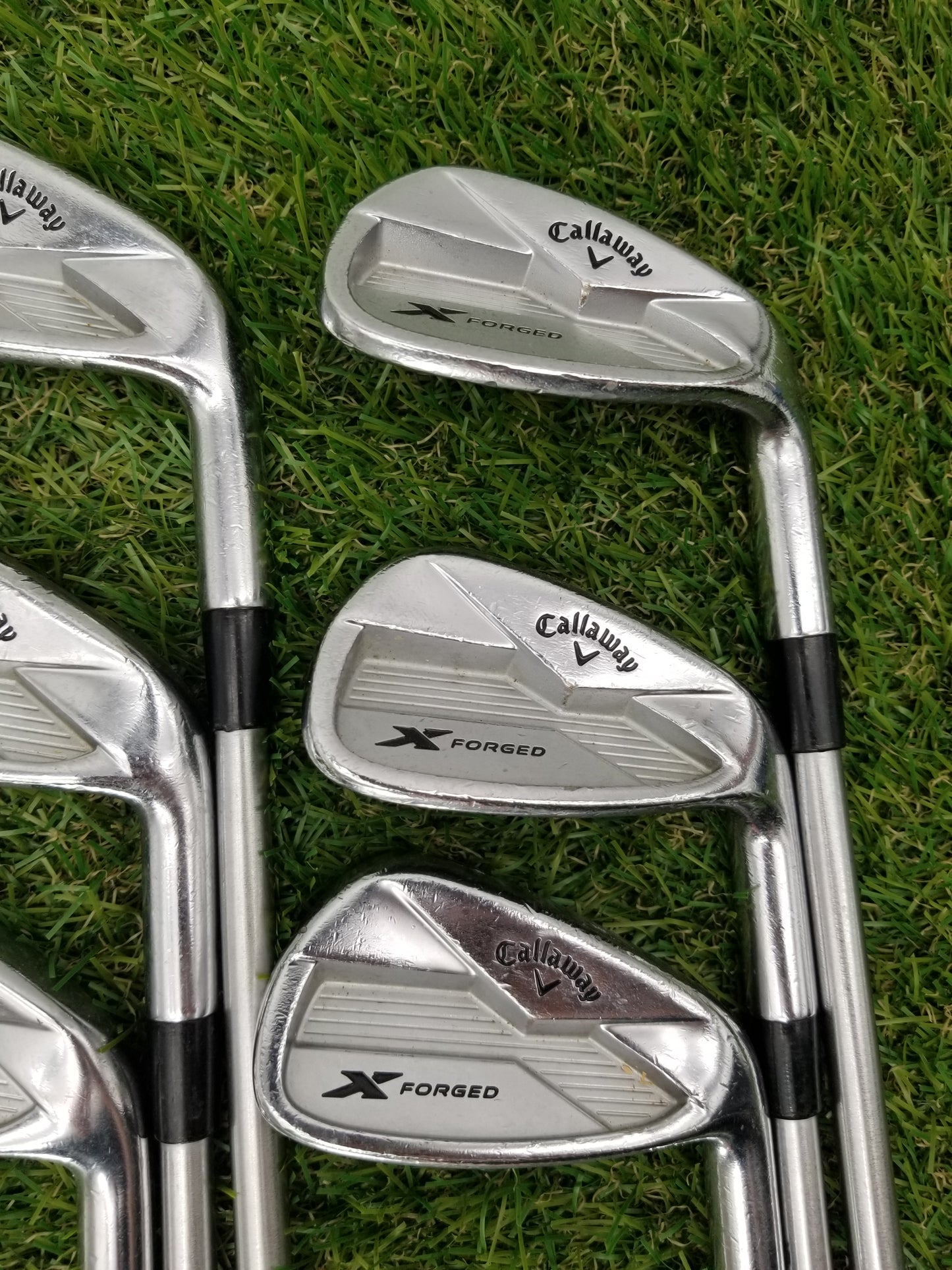 2018 CALLAWAY X FORGED IRON SET 5I-PW STIFF KBS TOUR C-TAPER LITE 110 FAIR