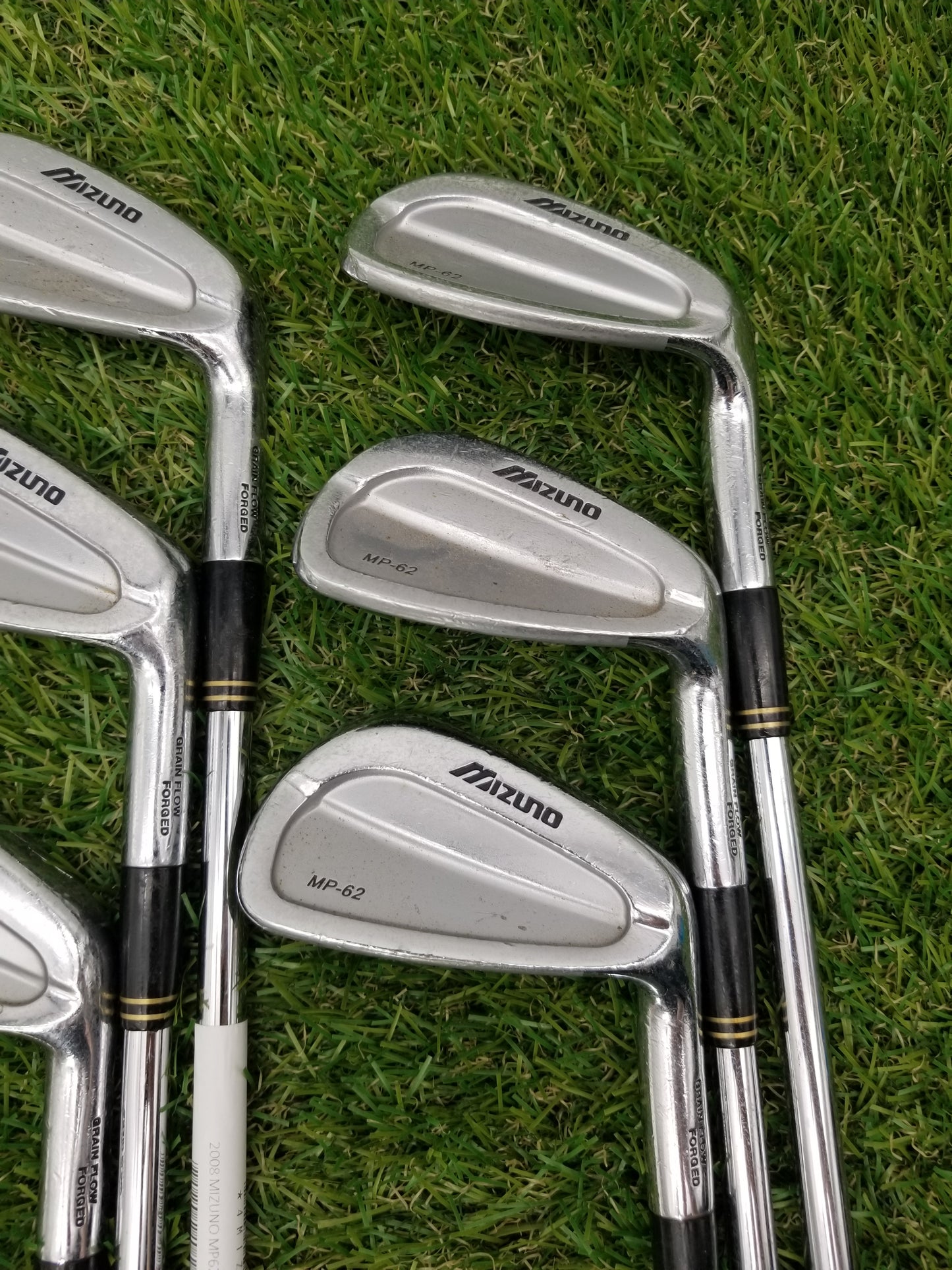 2008 MIZUNO MP62 IRON SET 5I-PW REGULAR FLEX STEEL FAIR