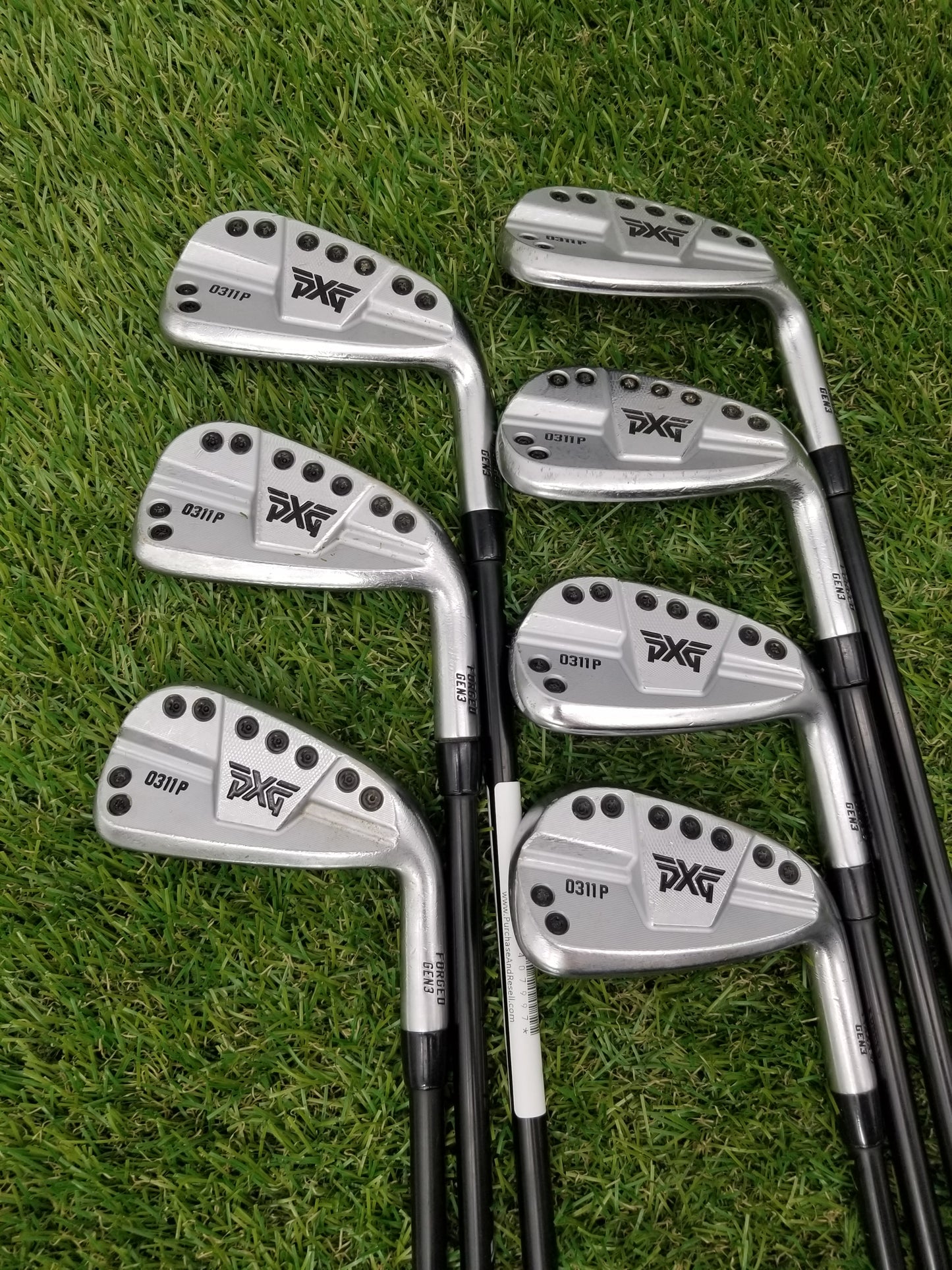 2020 PXG 0311P GEN3 CHROME IRON SET 5I-PW,GW REGULAR MITSUBISHI MMT 70 FAIR