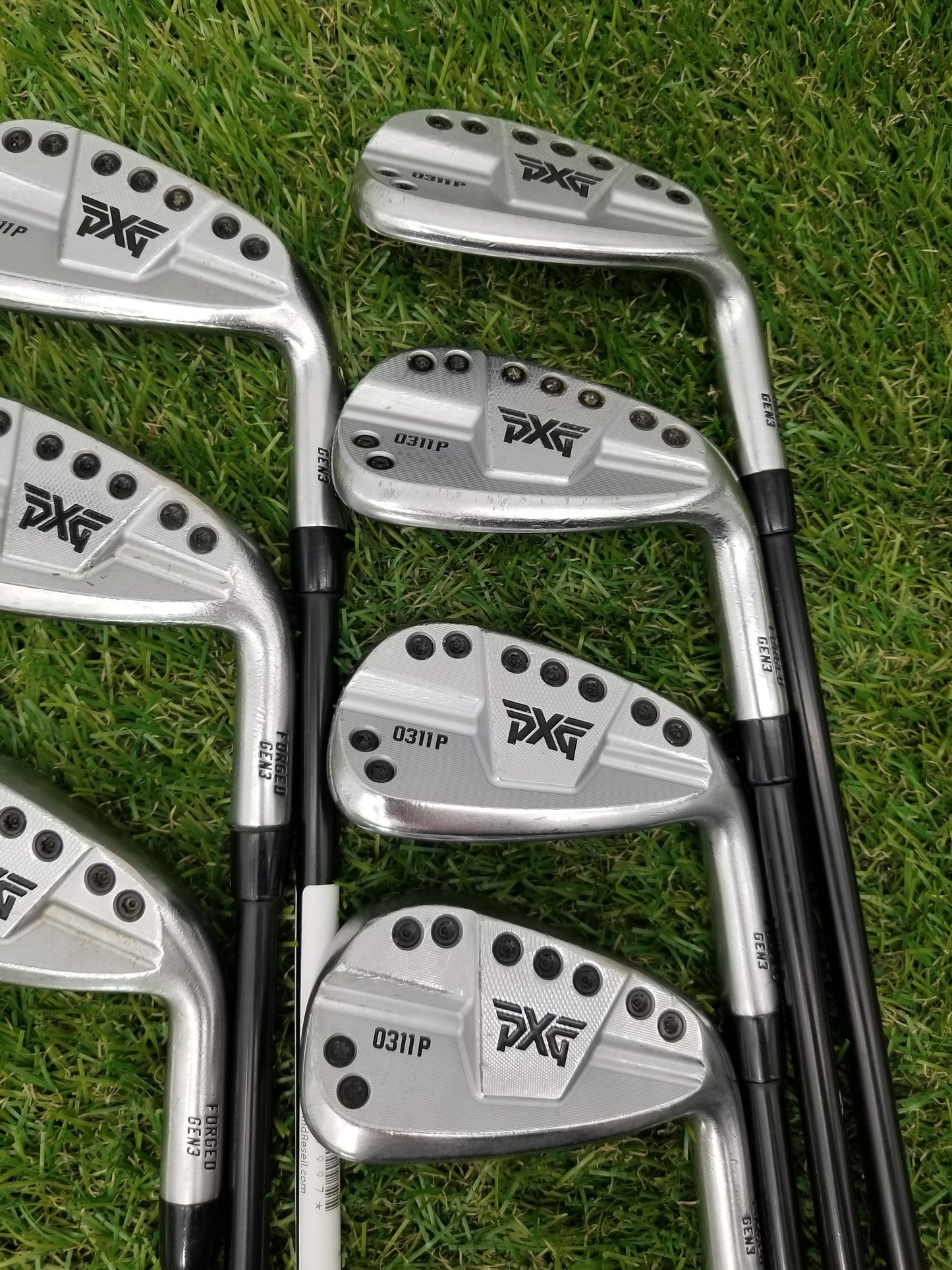 2020 PXG 0311P GEN3 CHROME IRON SET 5I-PW,GW REGULAR MITSUBISHI MMT 70 FAIR