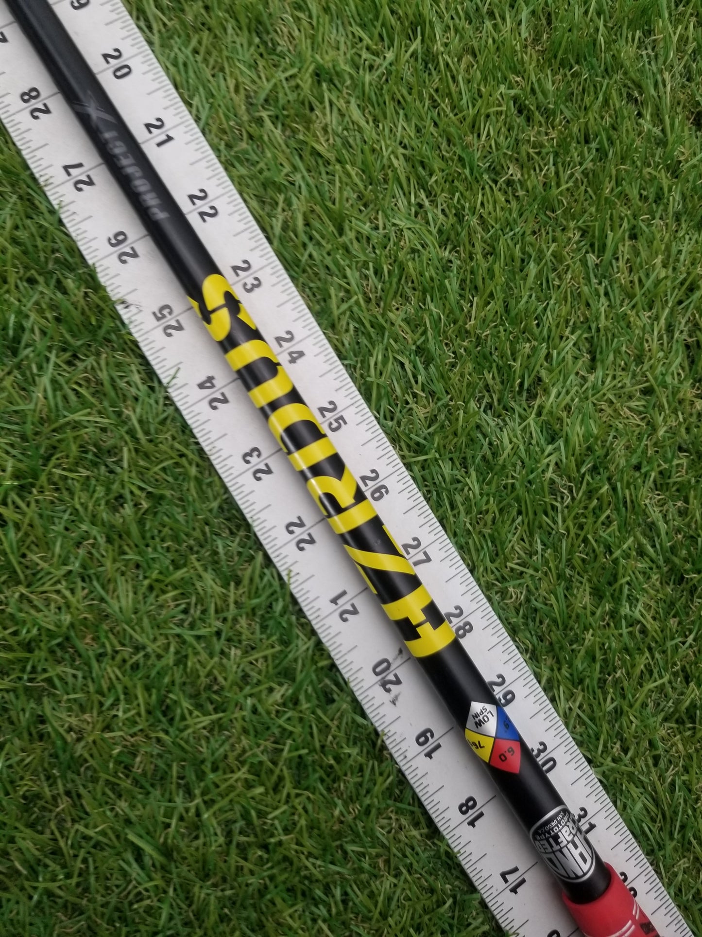 PROJECT X HZRDUS YELLOW HANDCRAFTED FWY SHAFT STIFF 76G 41.75" .335" VERYGOOD
