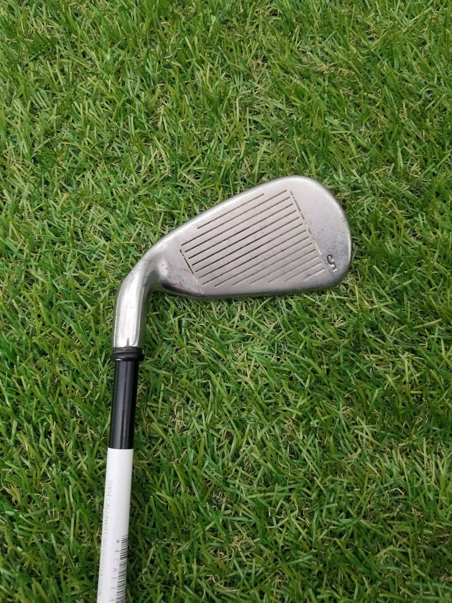 2004 CALLAWAY BIG BERTHA 5 IRON REGULAR RCH 75 37.75" FAIR
