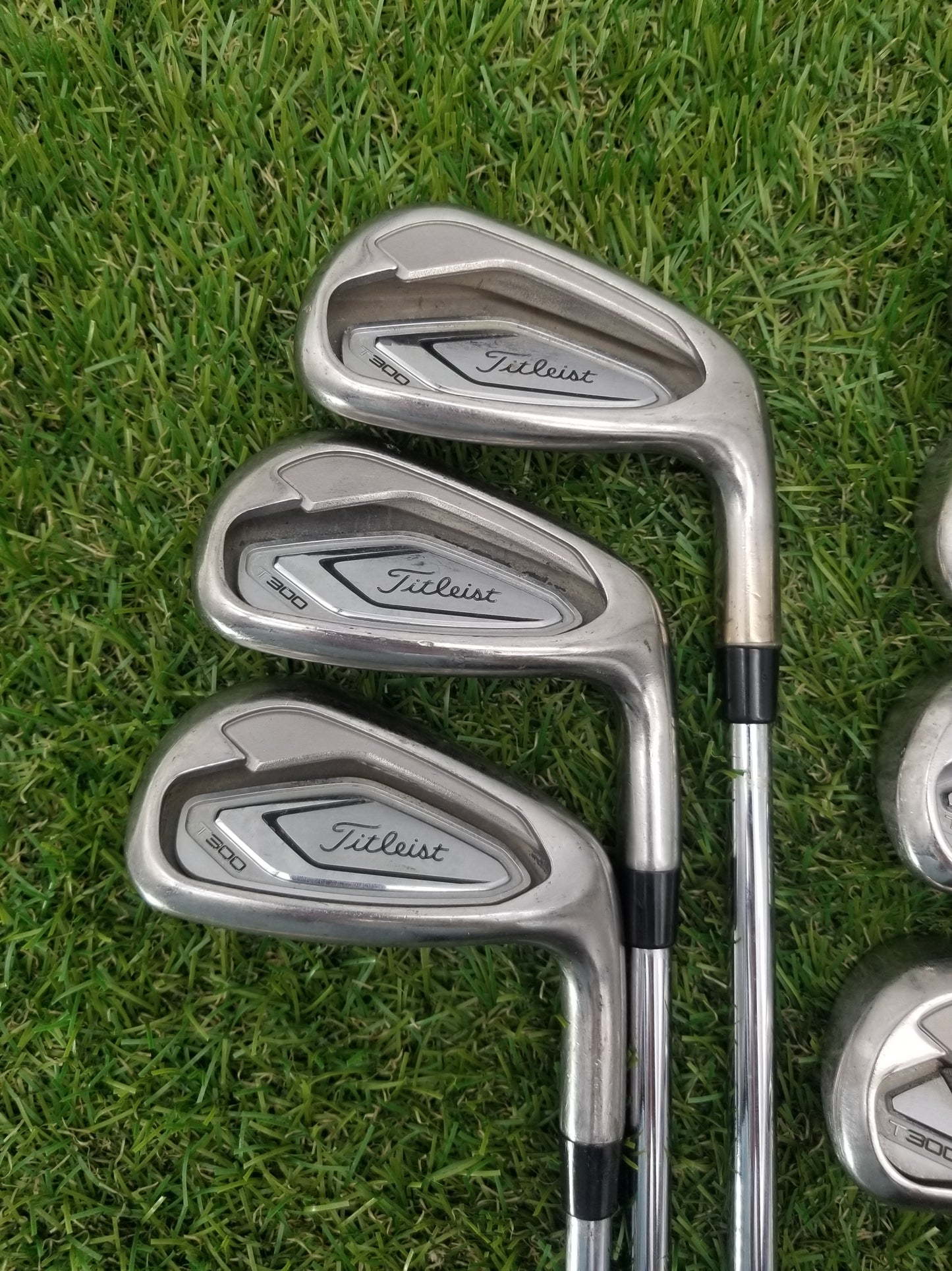 2019 TITLEIST T300 IRON SET 4I-PW STIFF TRUE TEMPER XP 95 GOOD
