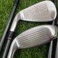2006 ADAMS IDEA A2 OS IRON SET 4-PW (NO 8) REGULAR GRAFALLOY PROLAUNCH GOOD