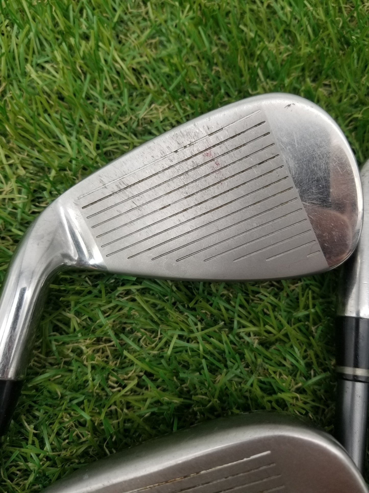 2006 ADAMS IDEA A2 OS IRON SET 4-PW (NO 8) REGULAR GRAFALLOY PROLAUNCH GOOD