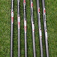 2006 ADAMS IDEA A2 OS IRON SET 4-PW (NO 8) REGULAR GRAFALLOY PROLAUNCH GOOD