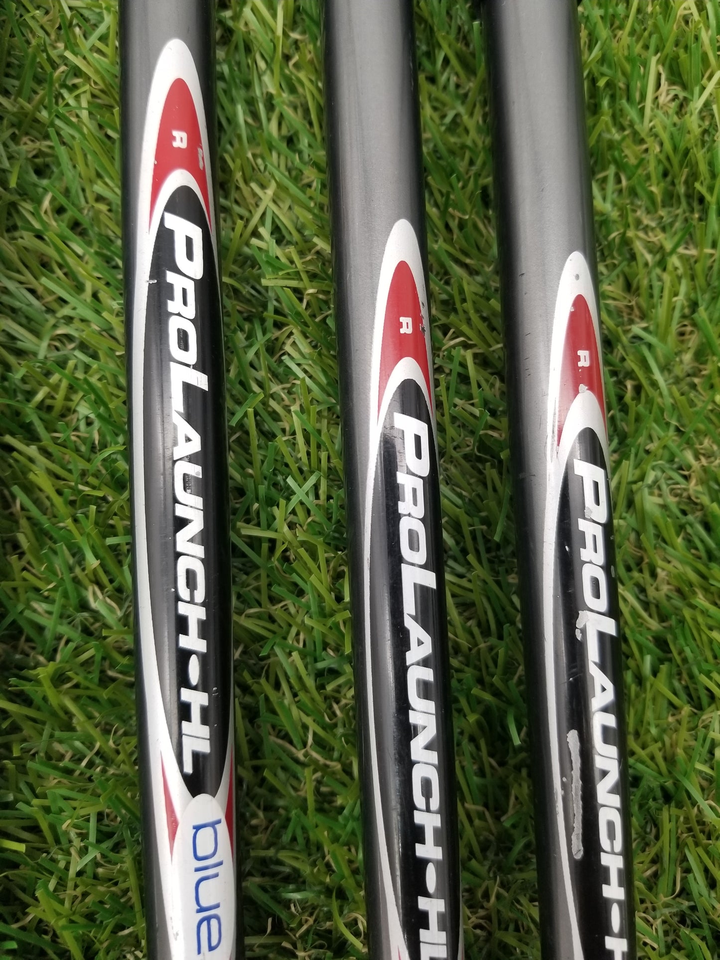 2006 ADAMS IDEA A2 OS IRON SET 4-PW (NO 8) REGULAR GRAFALLOY PROLAUNCH GOOD