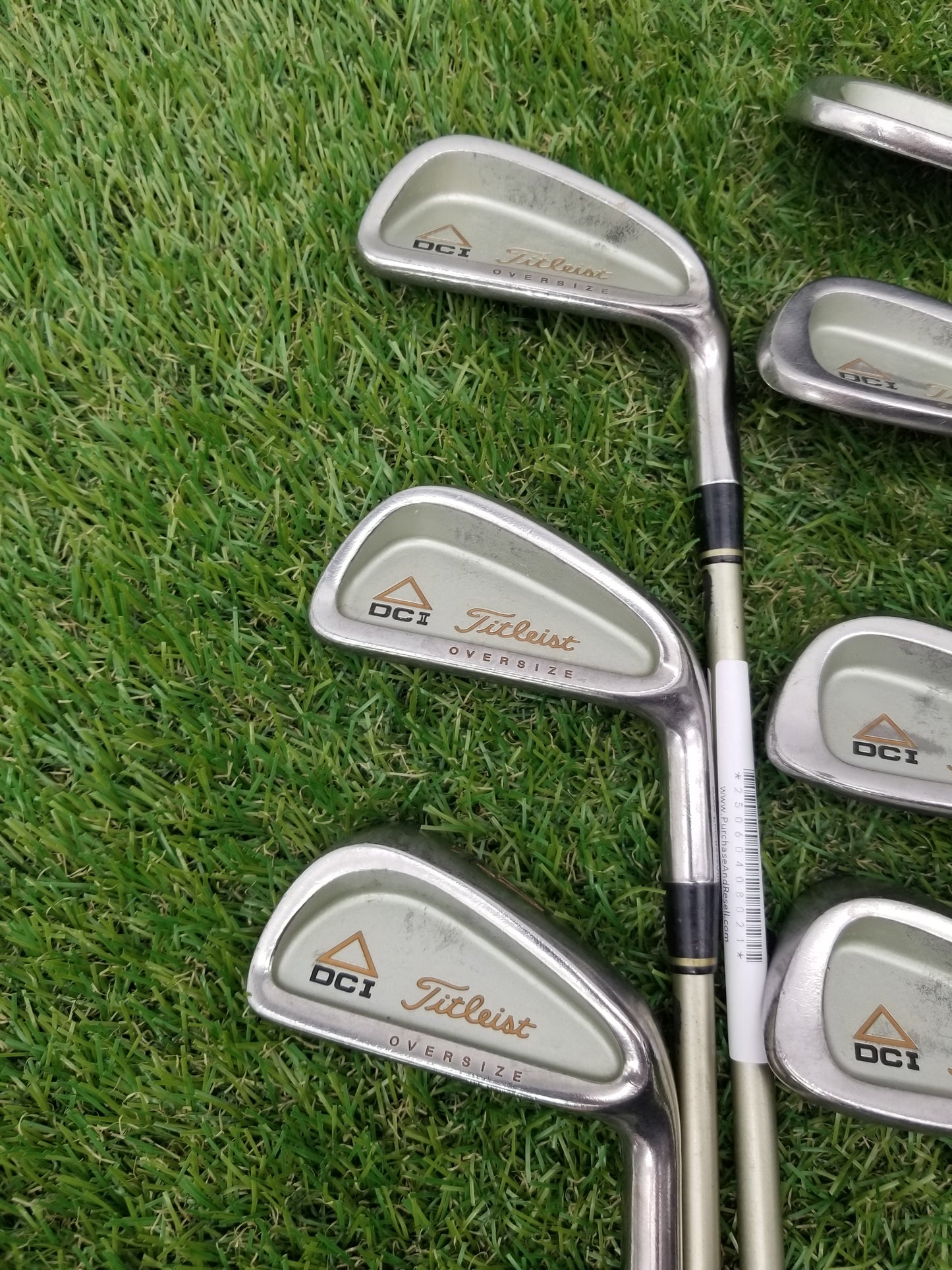 1996 TITLEIST DCI GOLD OS IRON 4I-PW,SW (NO 7I) SENIOR TITLEIST TRISPEC FAIR