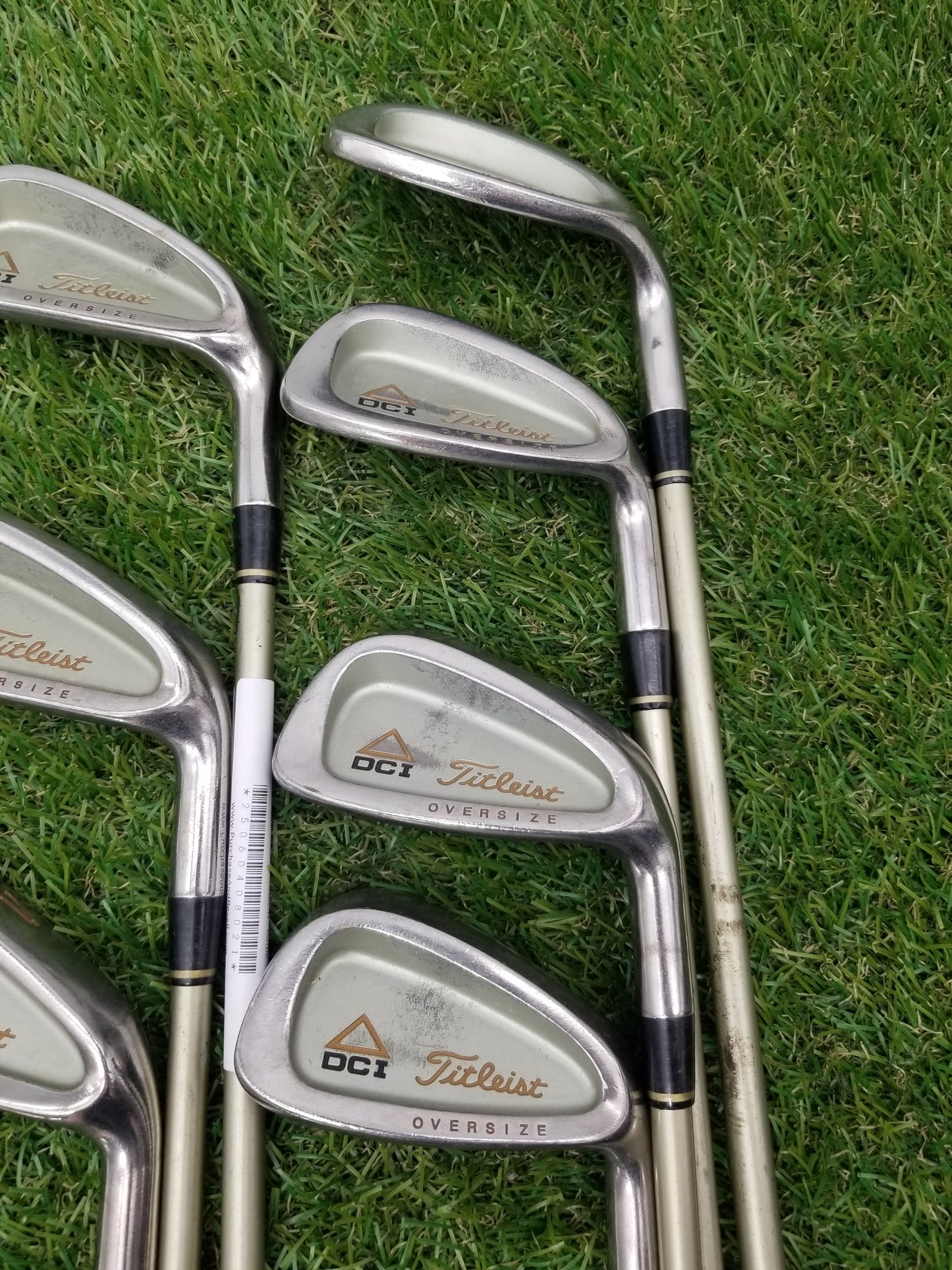 1996 TITLEIST DCI GOLD OS IRON 4I-PW,SW (NO 7I) SENIOR TITLEIST TRISPEC FAIR