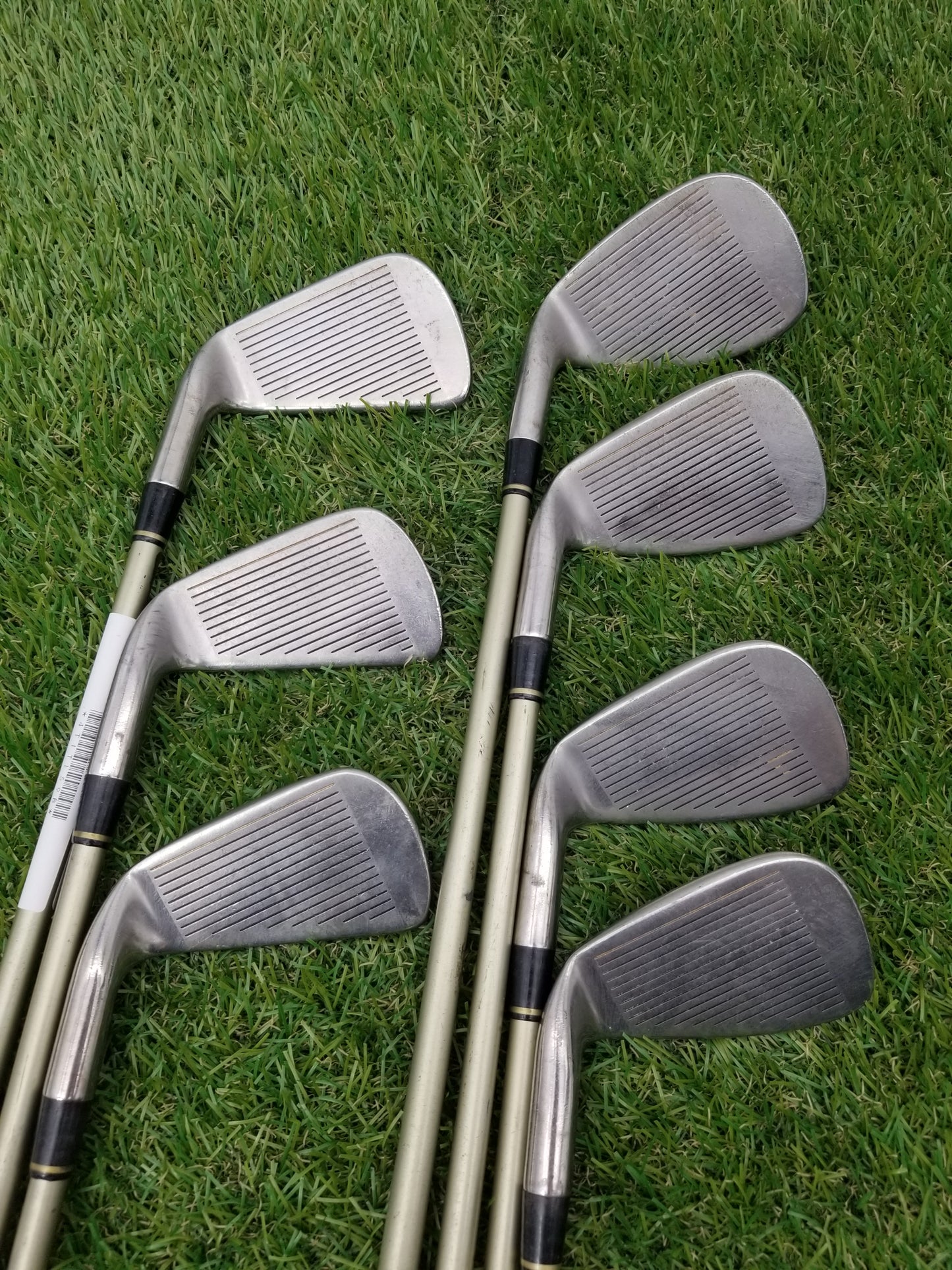 1996 TITLEIST DCI GOLD OS IRON 4I-PW,SW (NO 7I) SENIOR TITLEIST TRISPEC FAIR