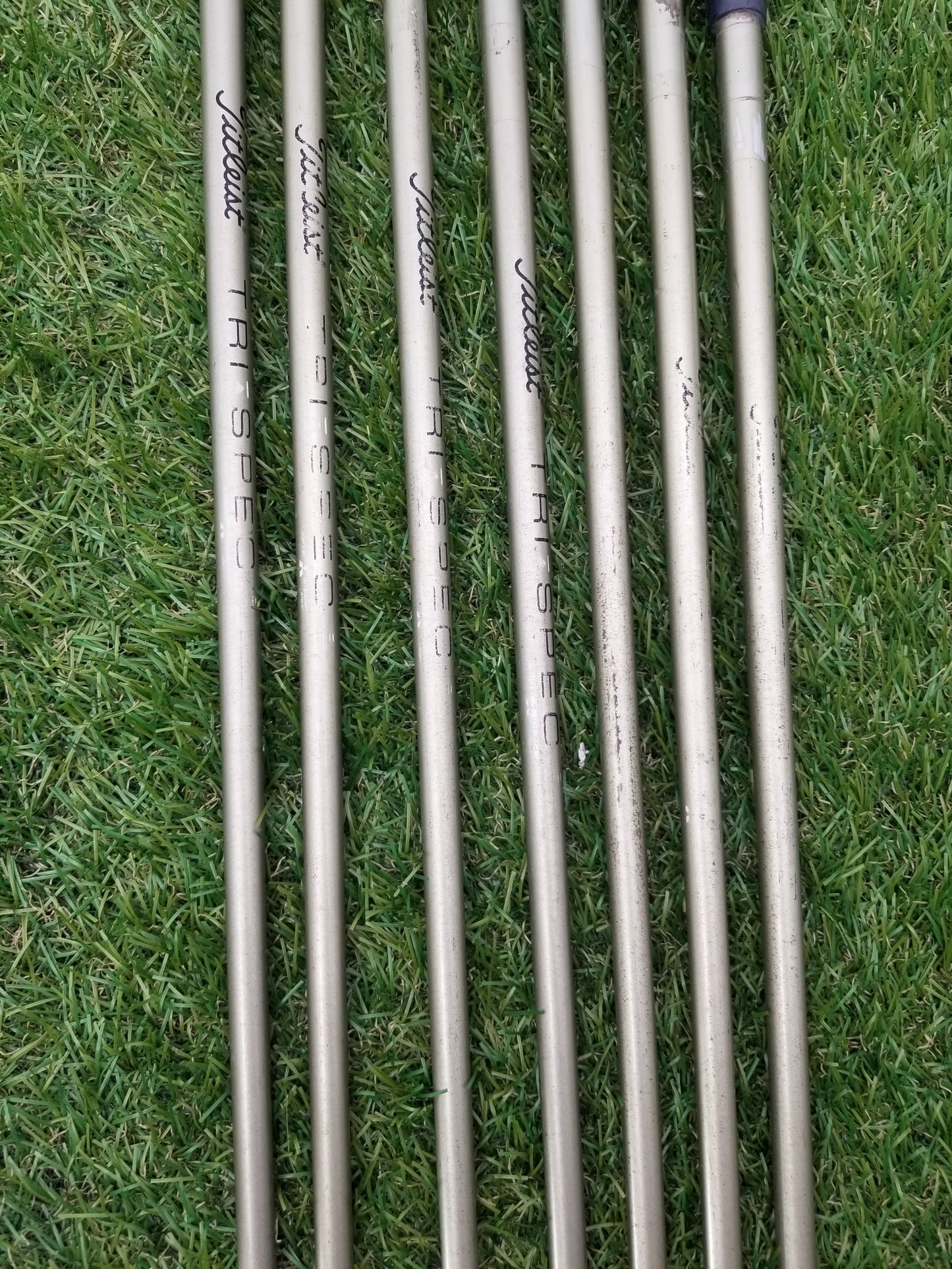 1996 TITLEIST DCI GOLD OS IRON 4I-PW,SW (NO 7I) SENIOR TITLEIST TRISPEC FAIR