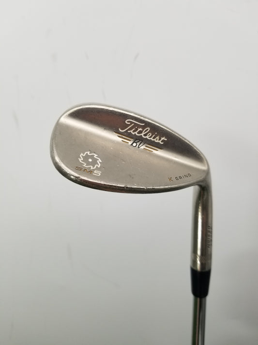 2014 TITLEIST VOKEY SM5 CHROME WEDGE 60*/11K WEDGEFLEX BV SM5 34.75" FAIR