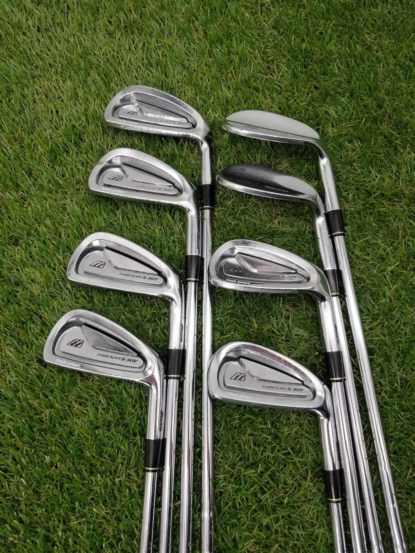 MIZUNO POWER BLADES S-30V IRON SET 3I-GW,SW (NO 8I,PW) REGULAR NIPPON FAIR
