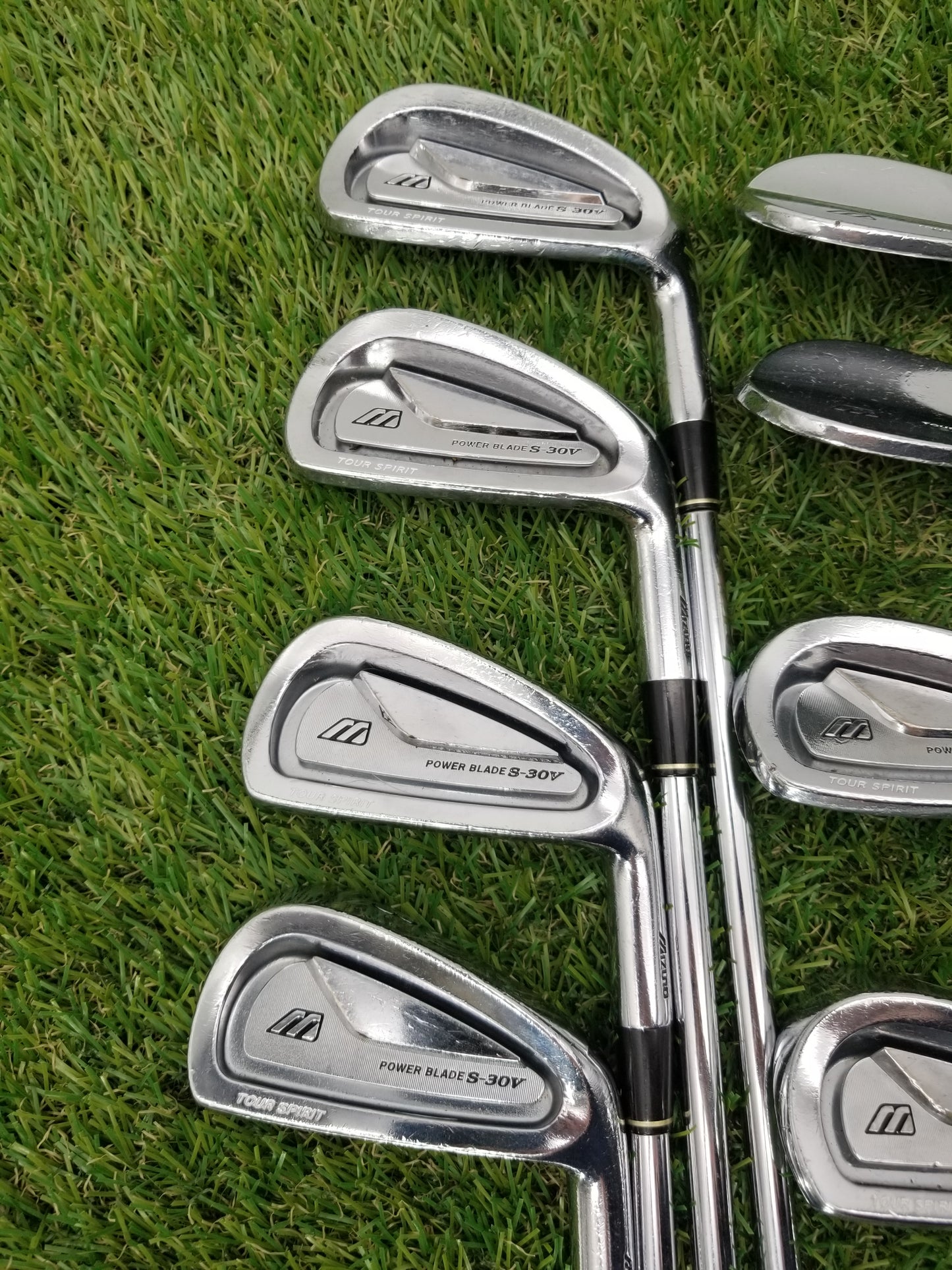 MIZUNO POWER BLADES S-30V IRON SET 3I-GW,SW (NO 8I,PW) REGULAR NIPPON FAIR