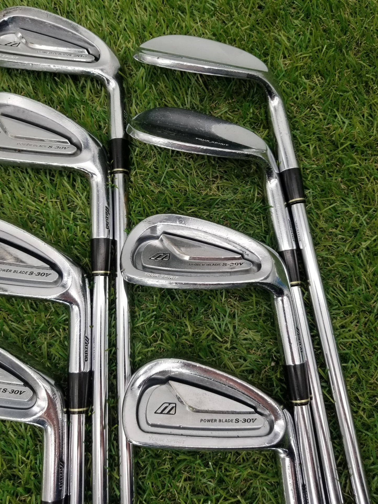 MIZUNO POWER BLADES S-30V IRON SET 3I-GW,SW (NO 8I,PW) REGULAR NIPPON FAIR