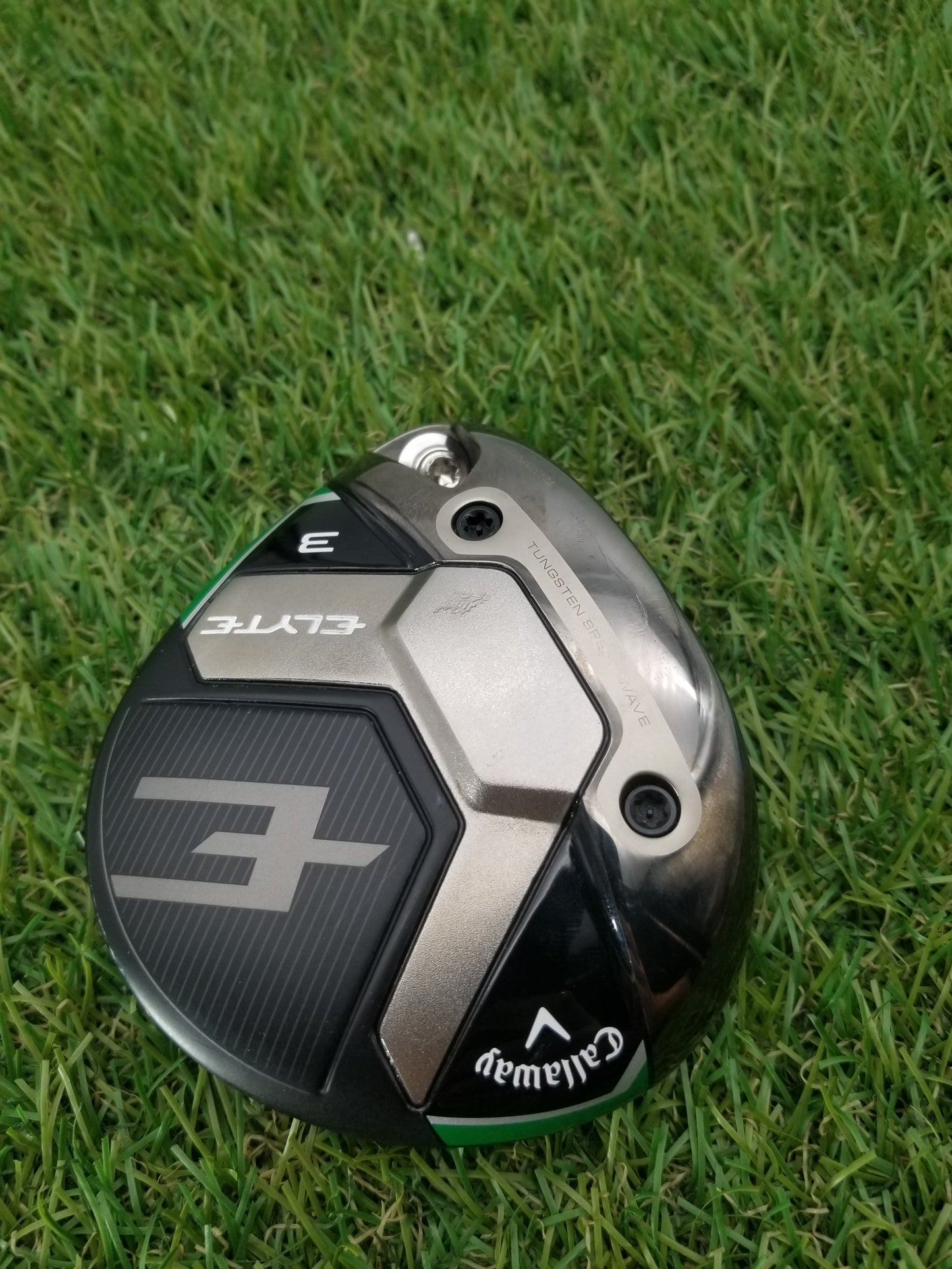 LEFTY CALLAWAY ELYTE 3 WOOD 15* CLUBHEAD ONLY VERYGOOD