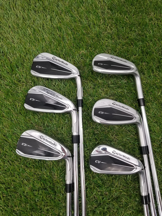 2024 TAYLORMADE QI IRON SET 4I-PW(NO 8 IRON) STIFF KBS MAX MT 85 GOOD