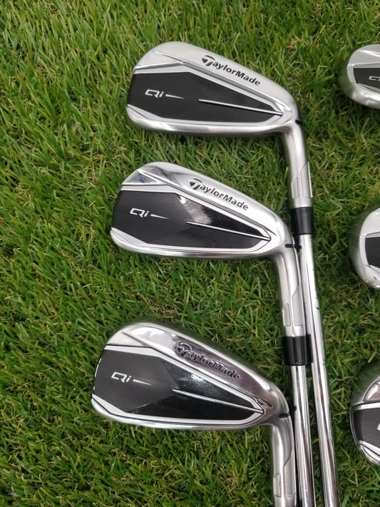 2024 TAYLORMADE QI IRON SET 4I-PW(NO 8 IRON) STIFF KBS MAX MT 85 GOOD