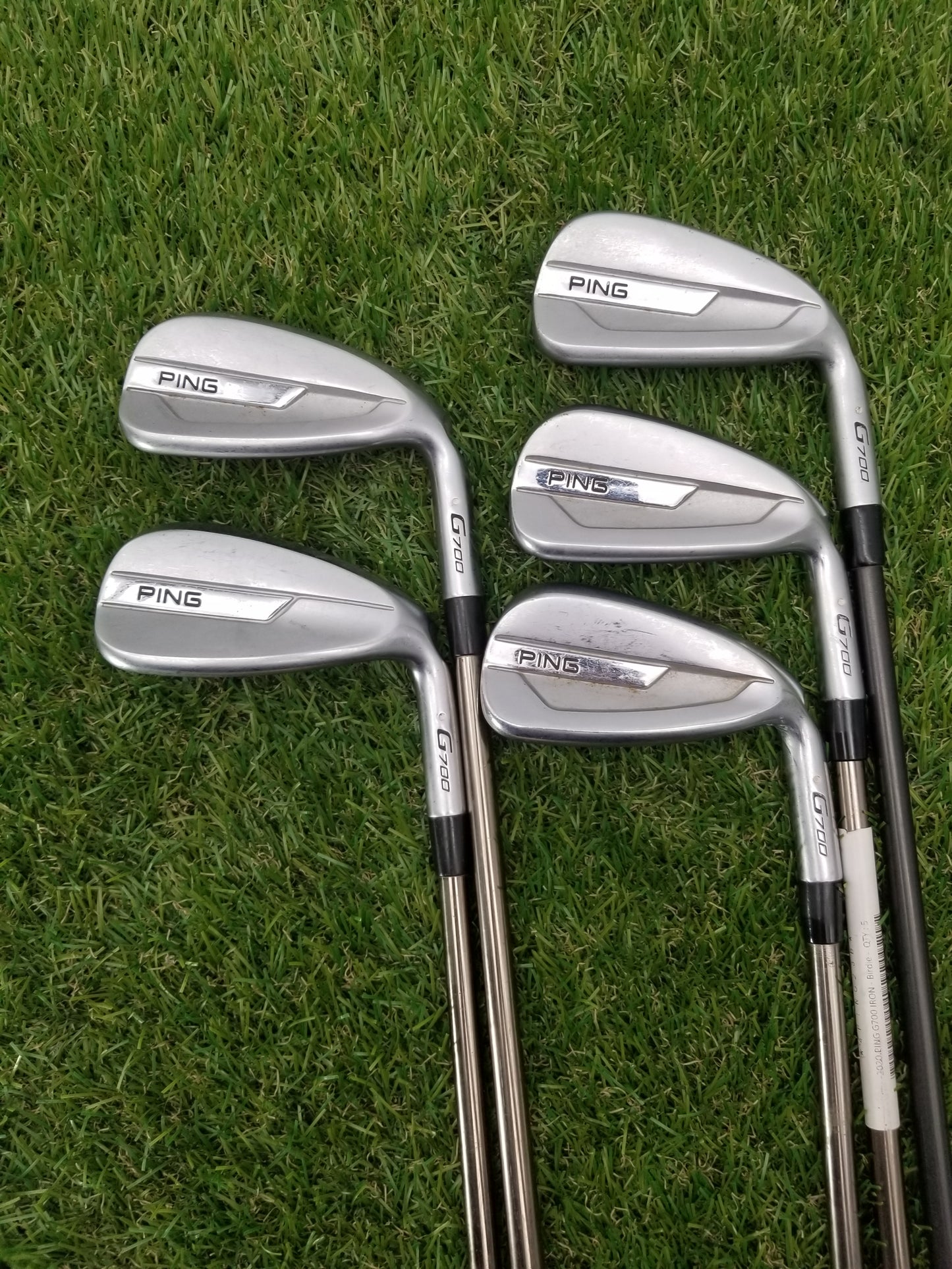 2020 PING G700 IRON 6-PW REGULAR MAMIYA RECOIL ES 780 WHITE DOT GOOD