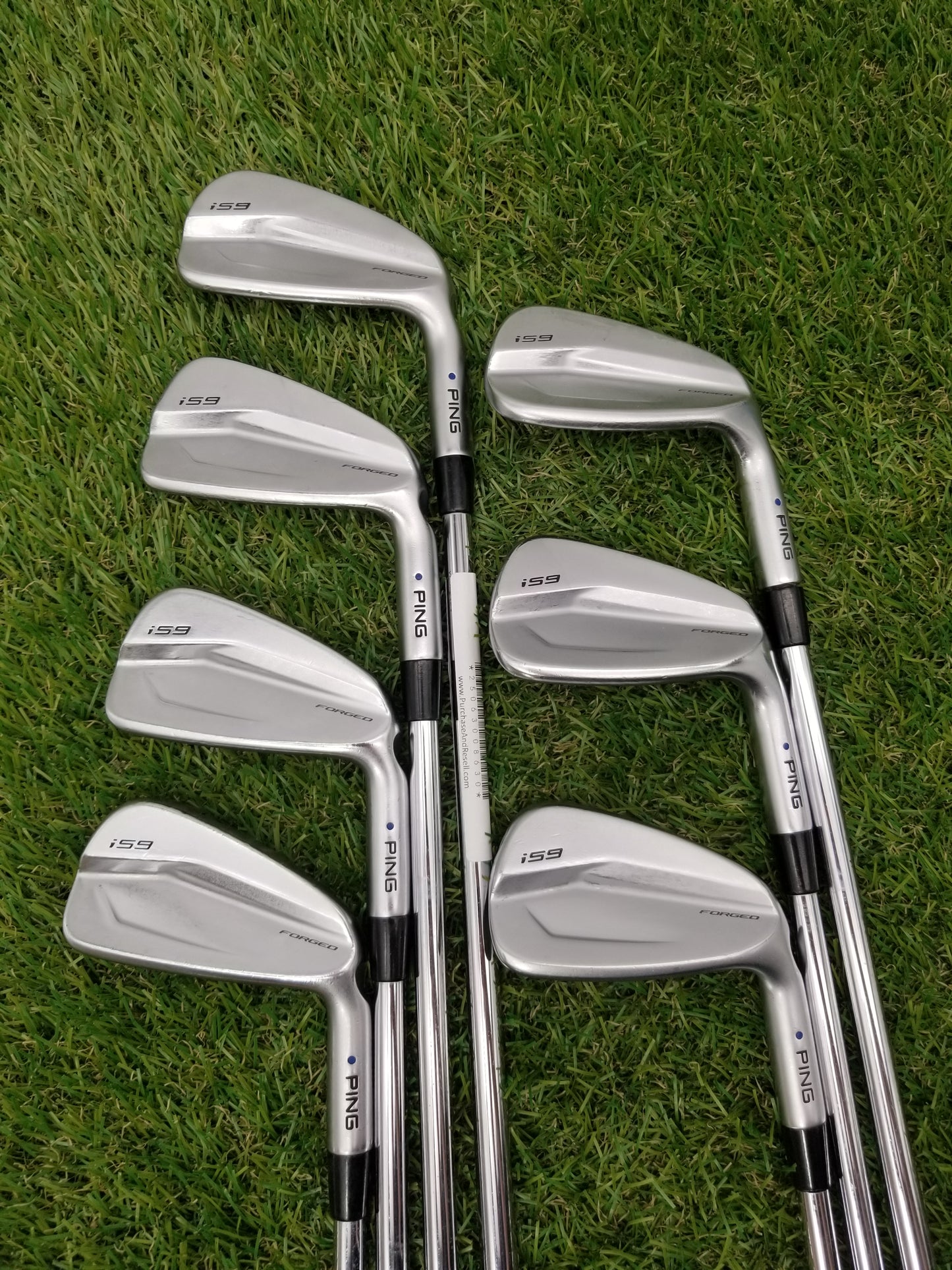 2021 PING I59 IRON SET 4I-PW XSTIFF PROJECT X LOADING ZONE 125G BLUE DOT GOOD