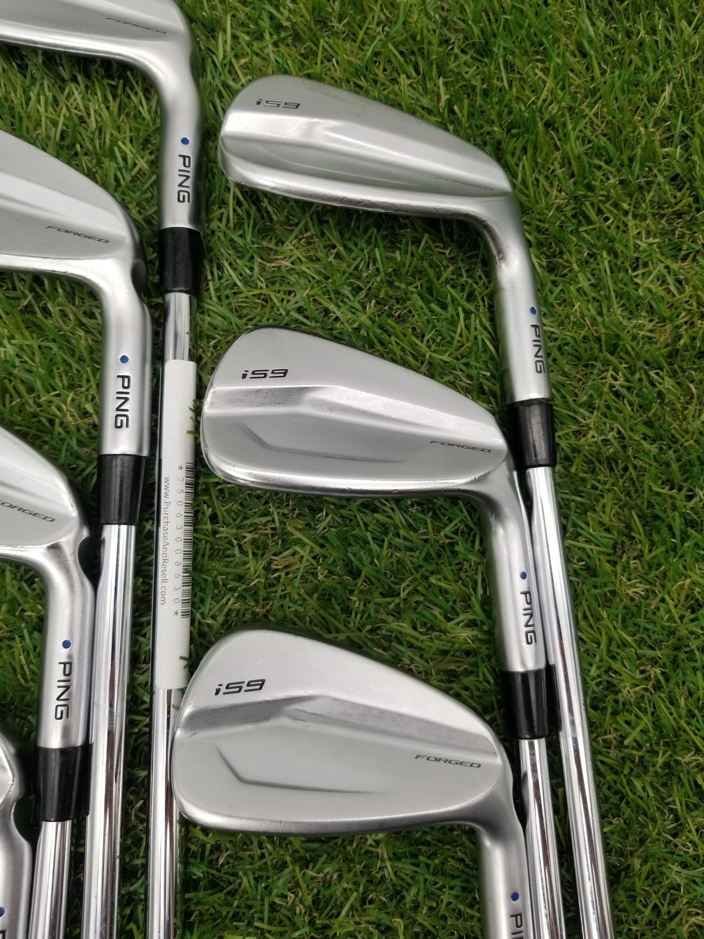 2021 PING I59 IRON SET 4I-PW XSTIFF PROJECT X LOADING ZONE 125G BLUE DOT GOOD