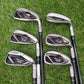 2018 TAYLORMADE M4 IRON SET 6I-PW,GW REGULAR FUJIKURA ATMOS RED 6 GOOD