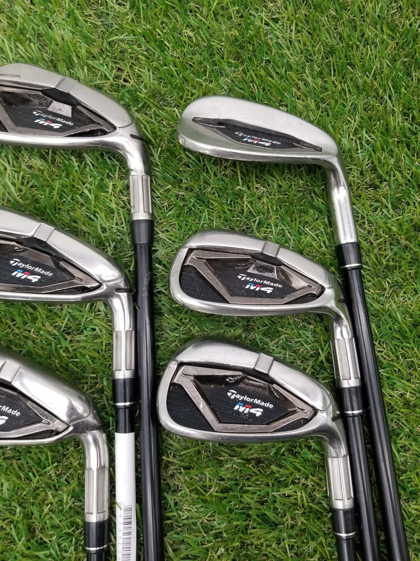 2018 TAYLORMADE M4 IRON SET 6I-PW,GW REGULAR FUJIKURA ATMOS RED 6 GOOD