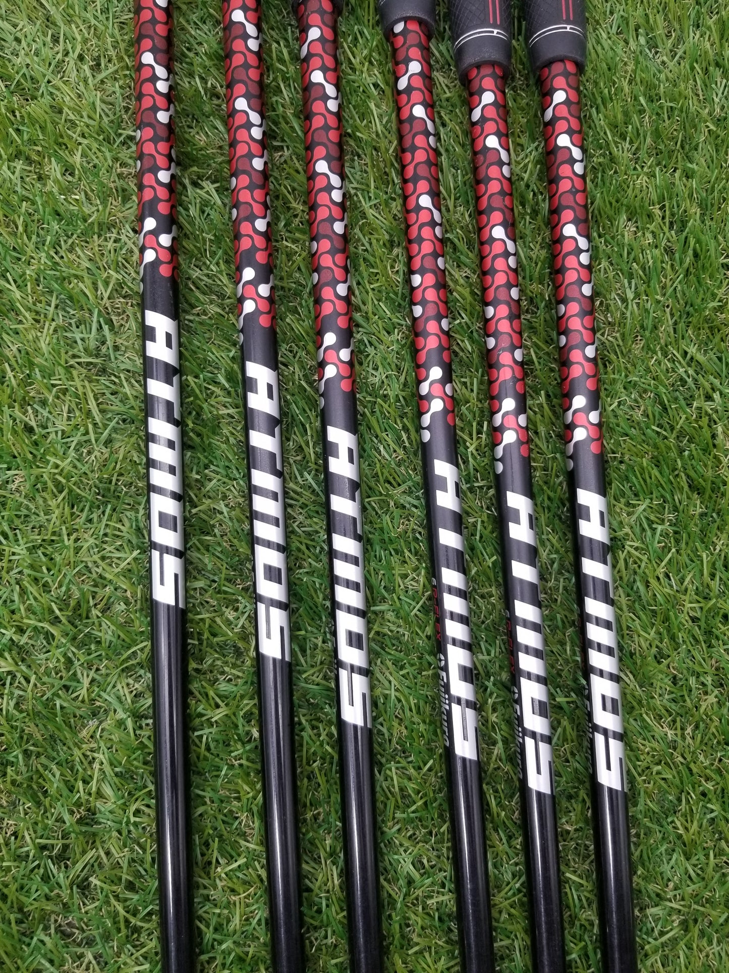 2018 TAYLORMADE M4 IRON SET 6I-PW,GW REGULAR FUJIKURA ATMOS RED 6 GOOD