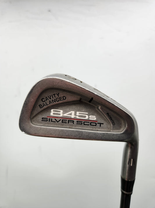 TOMMY ARMOUR 845S SILVER SCOT 5 IRON STIFF G FORCE 2 TS 105 38" GOOD