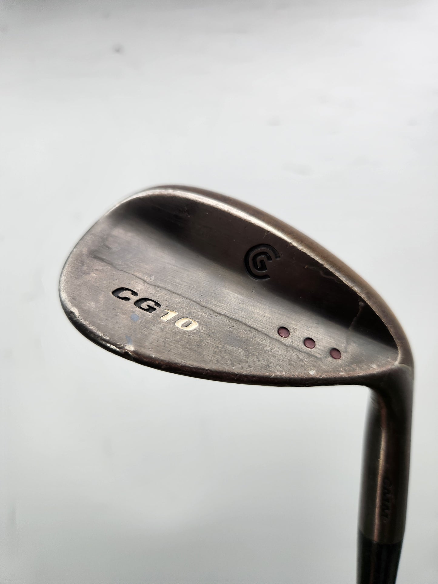 2006 CLEVELAND CG10 BLACK PEARL WEDGE 60* WEDGE FLEX TRUE TEMPER 35" POOR