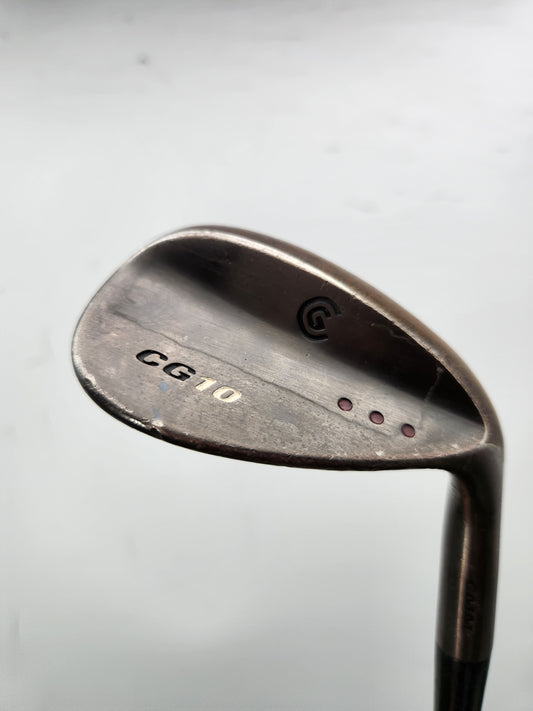2006 CLEVELAND CG10 BLACK PEARL WEDGE 60* WEDGE FLEX TRUE TEMPER 35" POOR