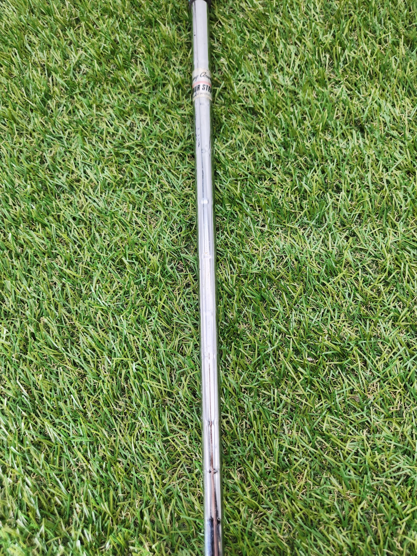 TOMMY ARMOUR 845S SILVER SCOT 9 IRON STIFF TOUR STEP STEEL 35.5" GOOD