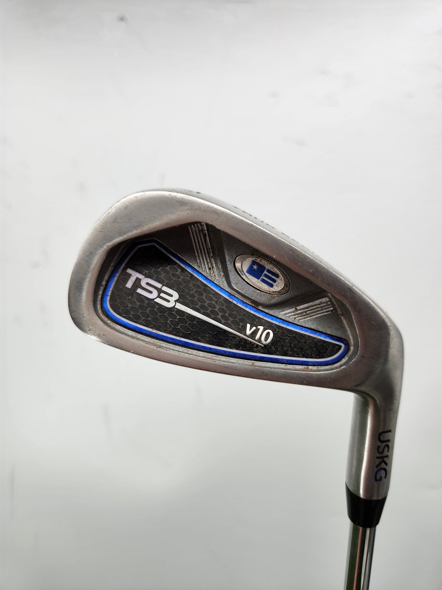 JUNIOR US KIDS GOLF TS3 7 IRON STEEL 33.5" (KIDS 57" TALL) GOOD