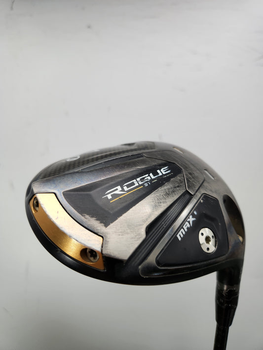 2022 CALLAWAY ROGUE ST MAX D DRIVER 10.5* XSTIFF MITSUBISHI DIAMANA X70 +HC FAIR