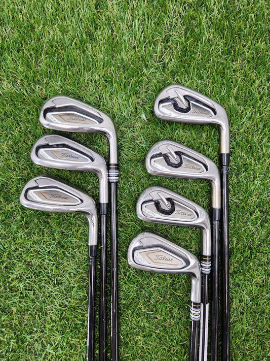 2019 TITLEIST T300 IRON SET 5-PW,GW STIFF KBS CUSTOM EXPERIENCE GOOD