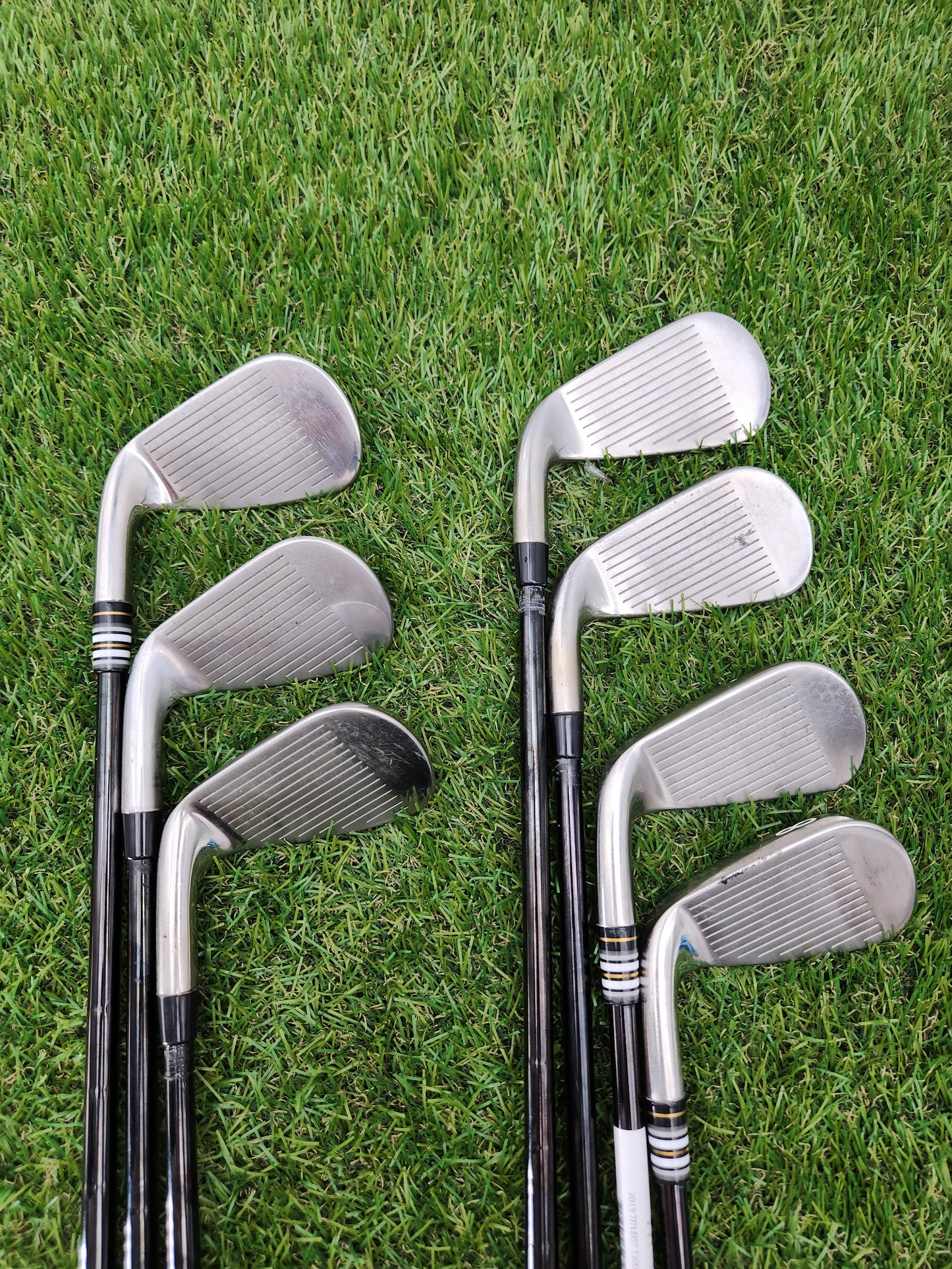 2019 TITLEIST T300 IRON SET 5-PW,GW STIFF KBS CUSTOM EXPERIENCE GOOD